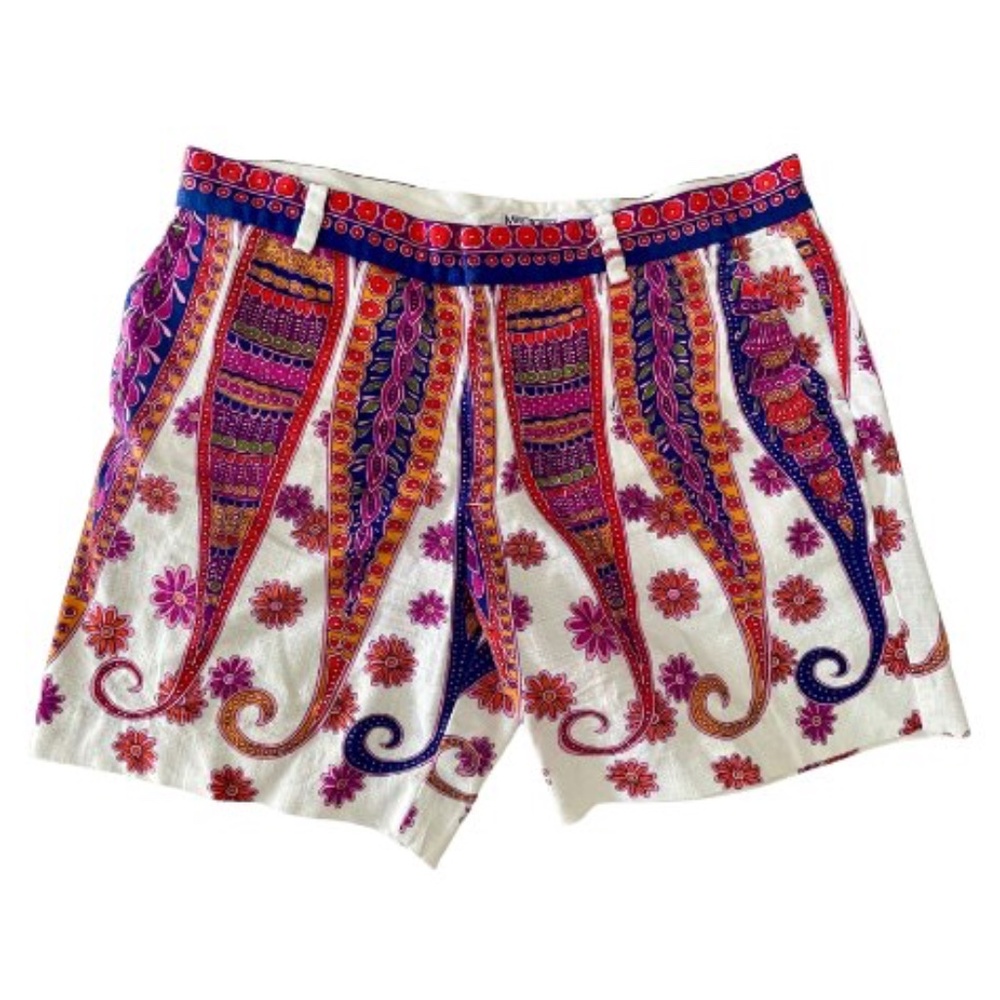 MR Turk Men’s Paisley abstract Shorts, Size 34